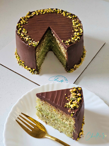 Chocolate Pistachio Cake